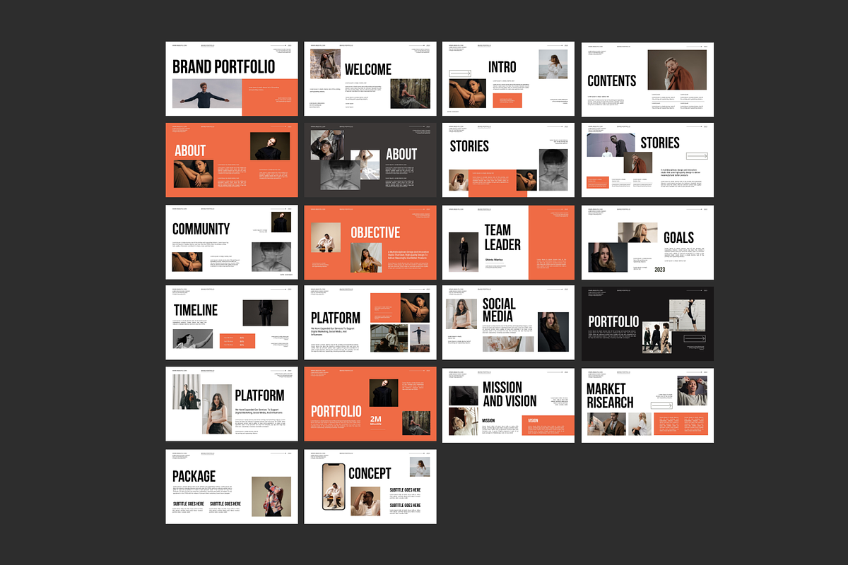 Brand Portfolio Presentation, a Presentation Template by Spesifikdesign (Photo 6 of 9)