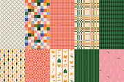 Wonderful Time. Seamless Patterns, a Pattern Graphic by oxygen_8 (Thumbnail 8 of 9)