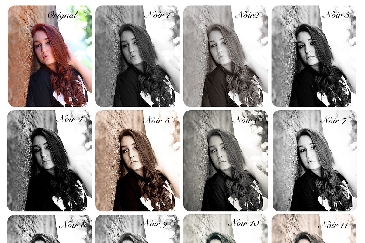 Noir Basic B&W Lightroom Presets, an Action Add-On by Naybella (Photo 2 of 5)