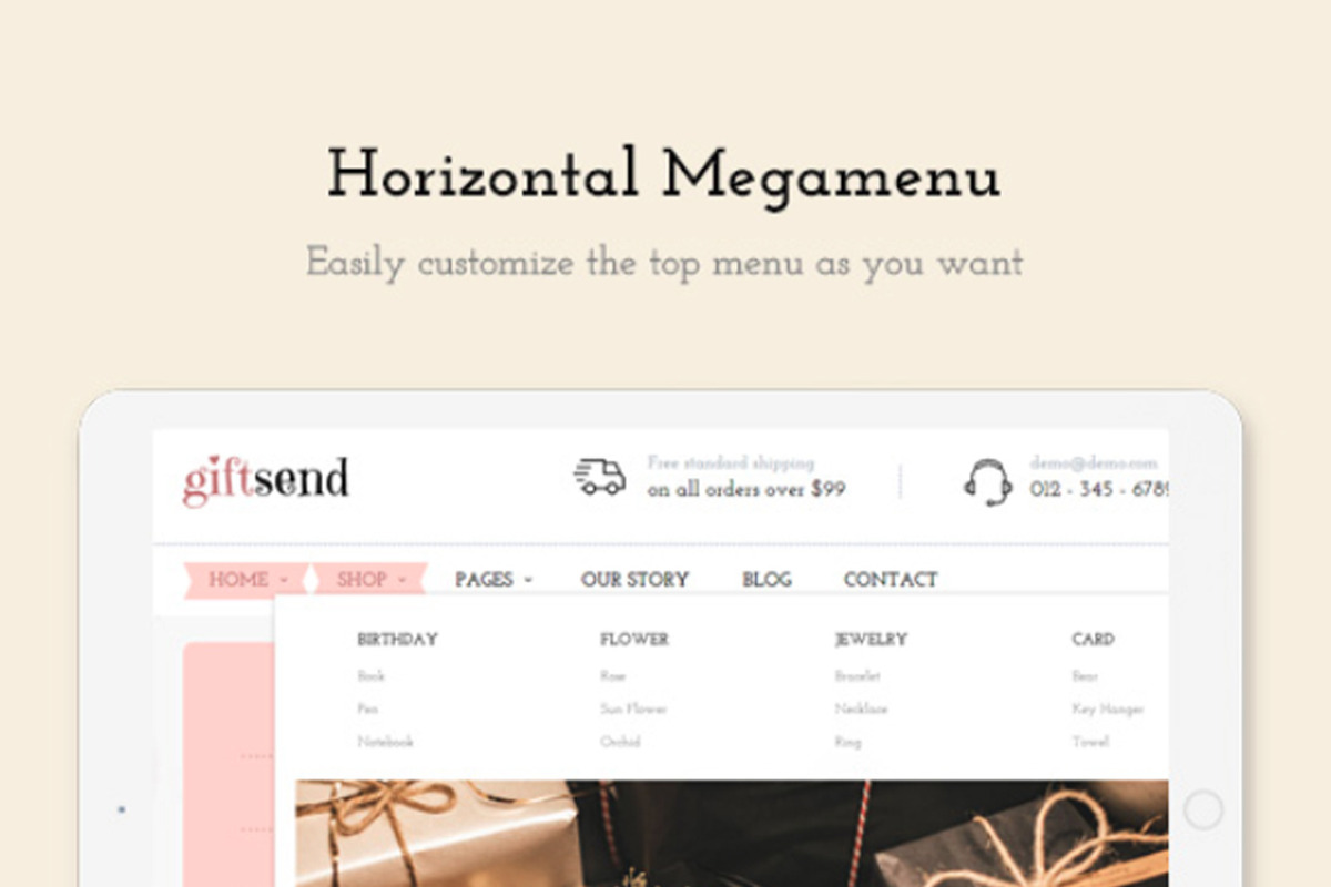 Leo Giftsend - Gifts and Souvenirs, a Bootstrap Template by LeoTheme (Photo 3 of 11)