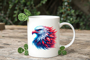 4th Of July Bald Eagle Sublimation, a Seasonal Illustration by RobertsArt (Thumbnail 2 of 7)