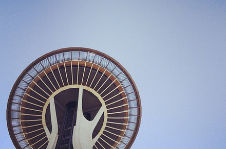 Seattle skyline containing skyline, space needle, and sky scrapers preview 6