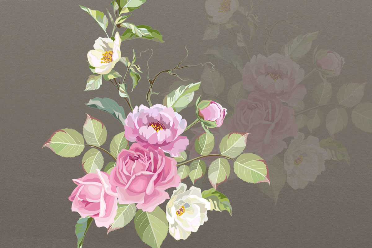 Blooming roses, an Illustration by Vasmila (Photo 13 of 14)