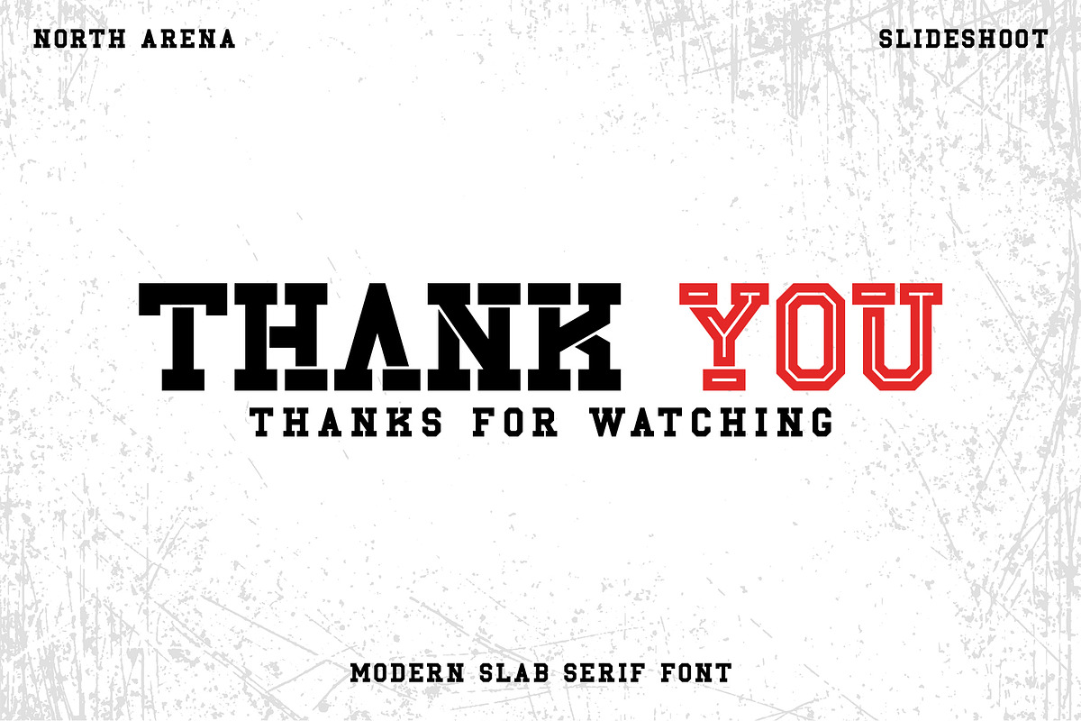 North Arena - Slab Serif Font, a Slab Serif Font by Idea Studio (Photo 12 of 12)