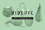 Hideuse - ugly handmade font, a Font by Enola Louge (Thumbnail 1 of 8)