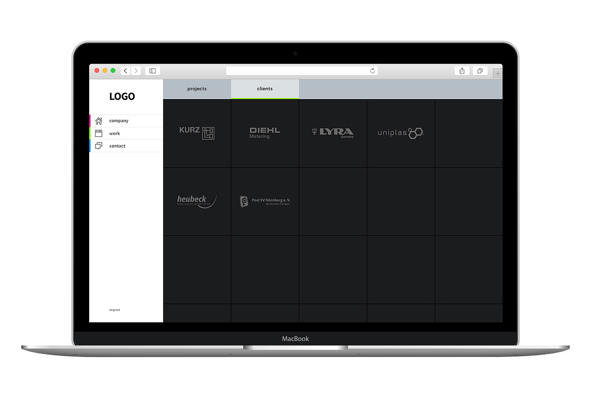 Portfolio website, a Websites & App Template by AndreasGalster (Photo 5 of 6)