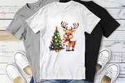 Funny Christmas Reindeer, an Illustration by Wow Magic (Thumbnail 2 of 5)
