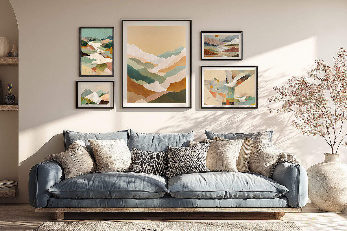 Abstract Landscape Illustration, a Decorative Illustration by Housui Patterns (Photo 12 of 12)