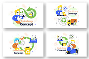 10 Circular Economy Illustration, an Object Illustration by denayunebgt (Thumbnail 2 of 4)