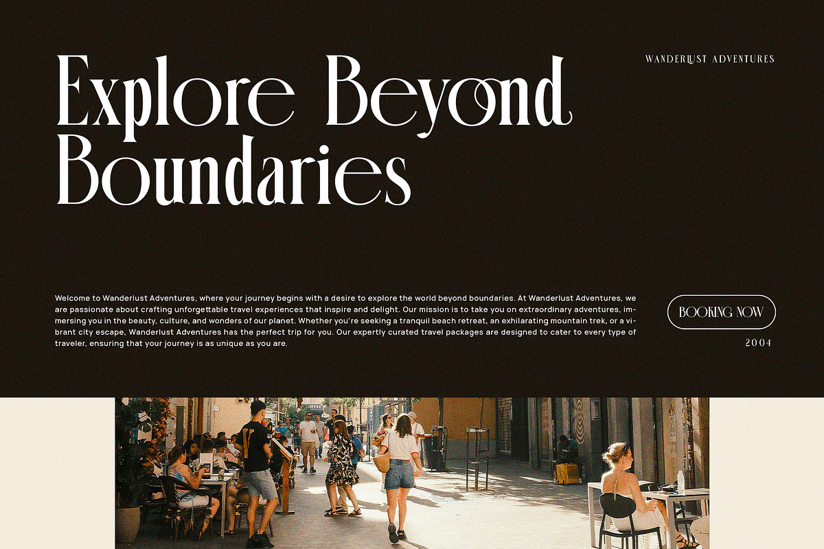 Konnega Modern Serif Font, a Serif Font by Perfectype (Photo 5 of 9)