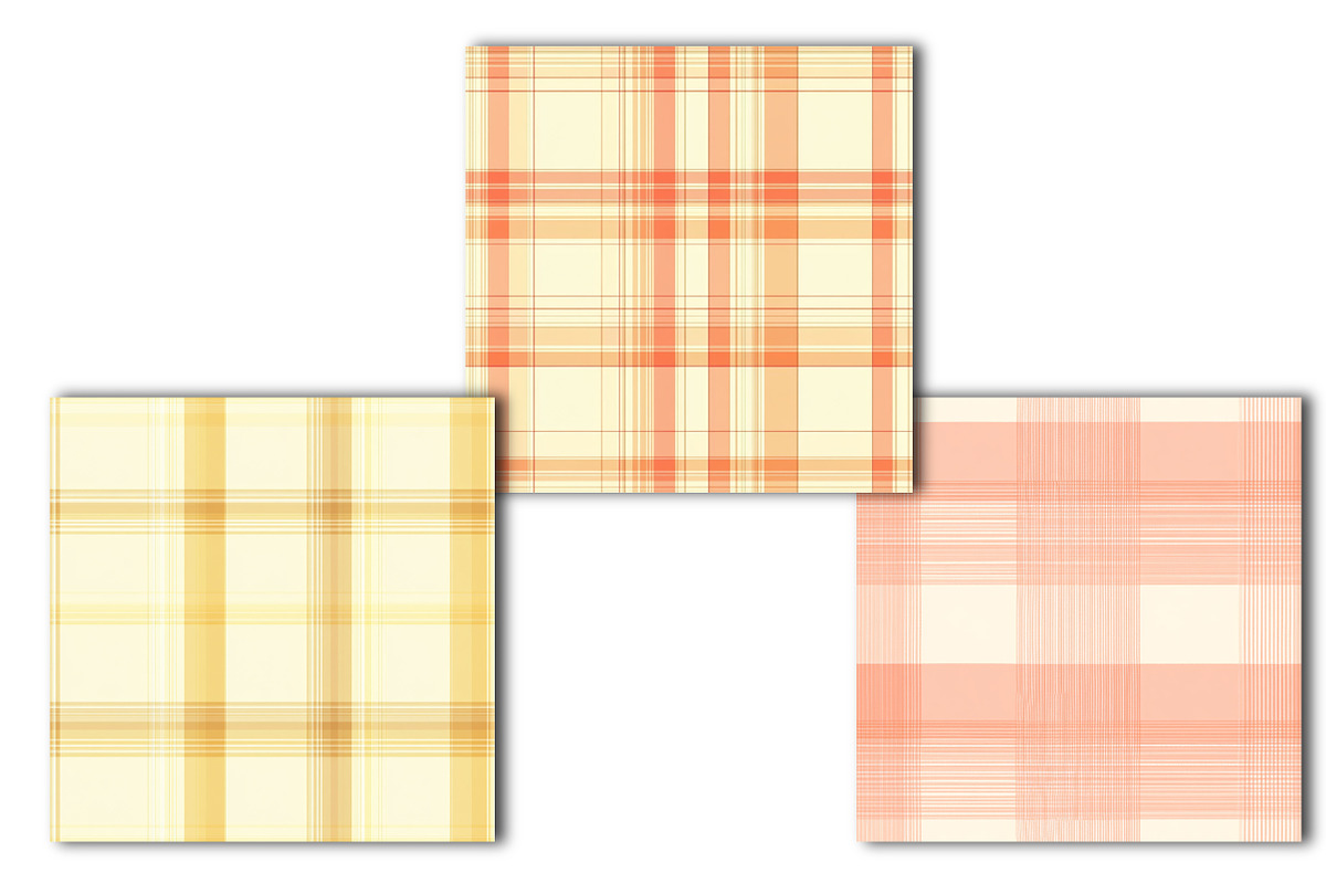 Plaid Seamless Pattern Bundle, an Illustration by OK Design (Photo 4 of 4)