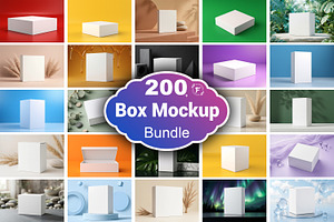 Box Mockup, a Packaging Mockup by Forhadx5