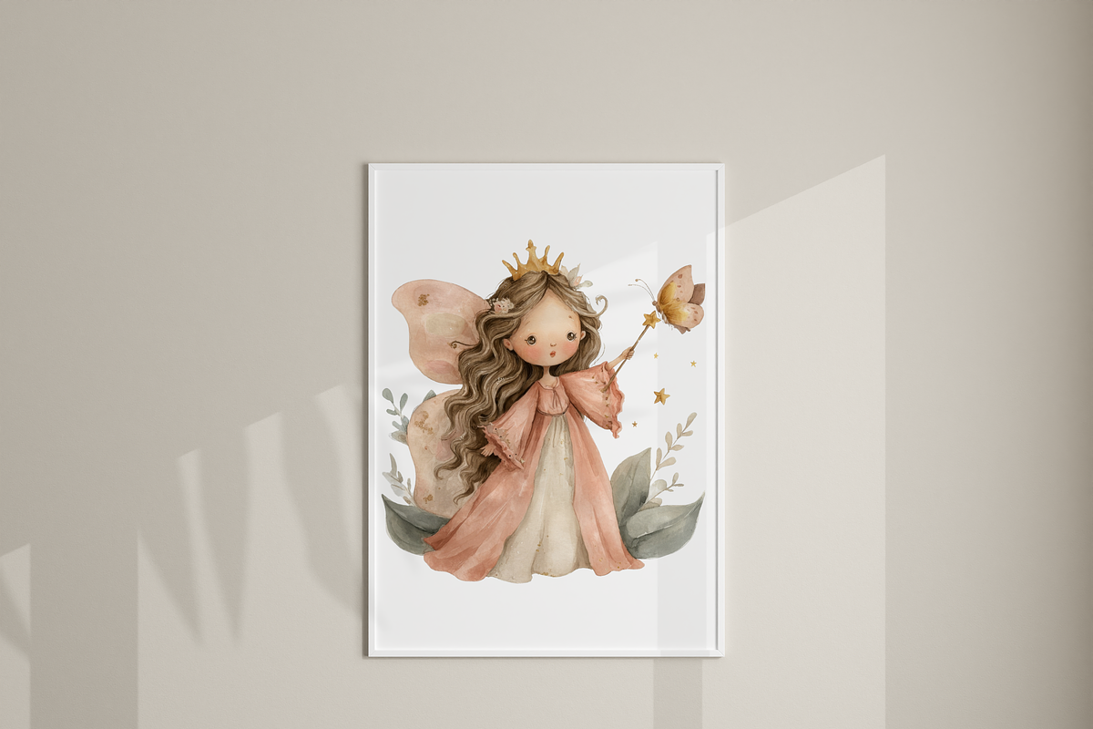 44 Butterfly Princess Clipart, an Illustration by Pati Charm Studio (Photo 8 of 9)