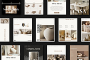 CASA / Interior Instagram Template, a Social Media Template by Studio Industry (Thumbnail 1 of 11)