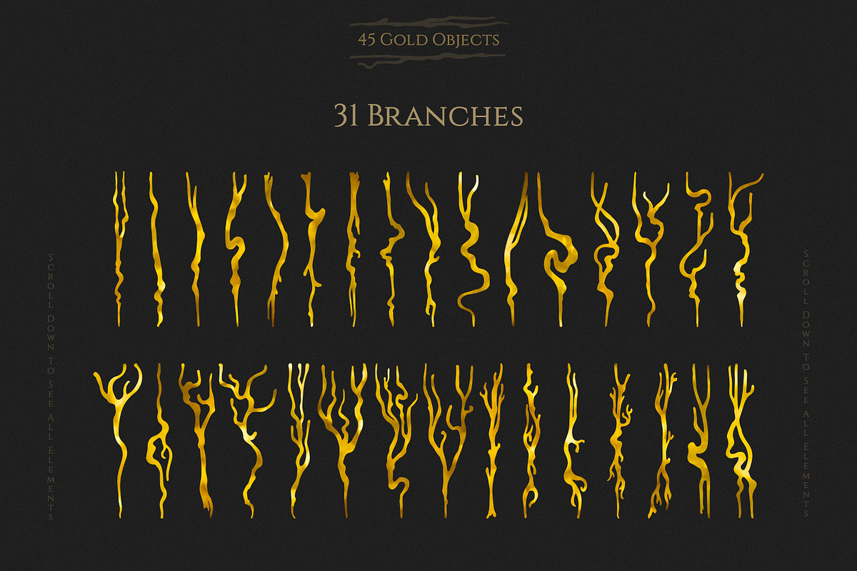 Branches | Vector Elements, an Object Graphic by Norse Moss (Photo 3 of 5)