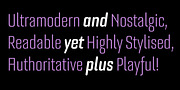 Bourgeois Rounded, a Sans Serif Font by Barnbrook Fonts (Thumbnail 9 of 9)