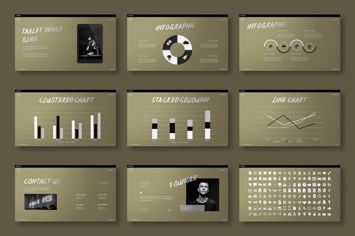 Beast - Business Google Slide, a Presentation Template by Dens Creative Studio (Photo 5 of 6)