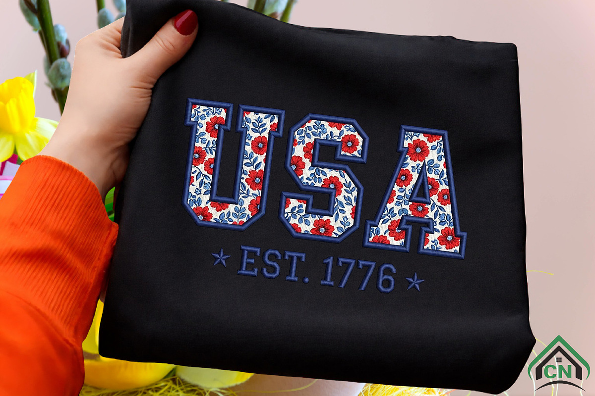 Faux Yarn USA Png Patriotic America, an Illustration by Craft Nest (Photo 4 of 6)