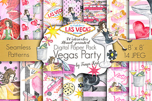 Vegas Watercolor Collection