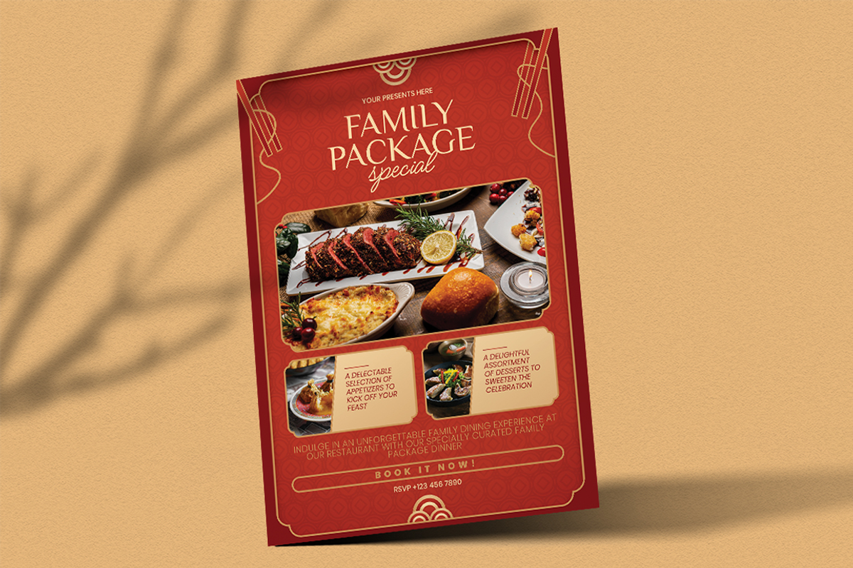 Lian - Chinese New Year Menu Flyer, a Flyer Template by Attype (Photo 2 of 4)