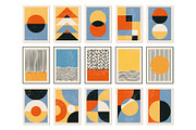 Geometric Printable Wall Art Prints, a Background Graphic by C Design Studio (Thumbnail 15 of 17)