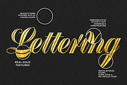 Gold Press Lettering, a Layer Style Add-On by Creative Media Co (Thumbnail 2 of 5)
