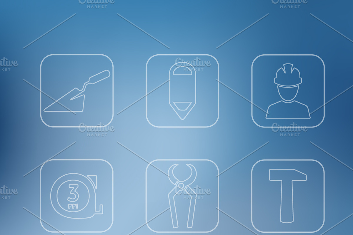 35 BUILDING icons, a Templates & Theme by Palau (Photo 3 of 4)