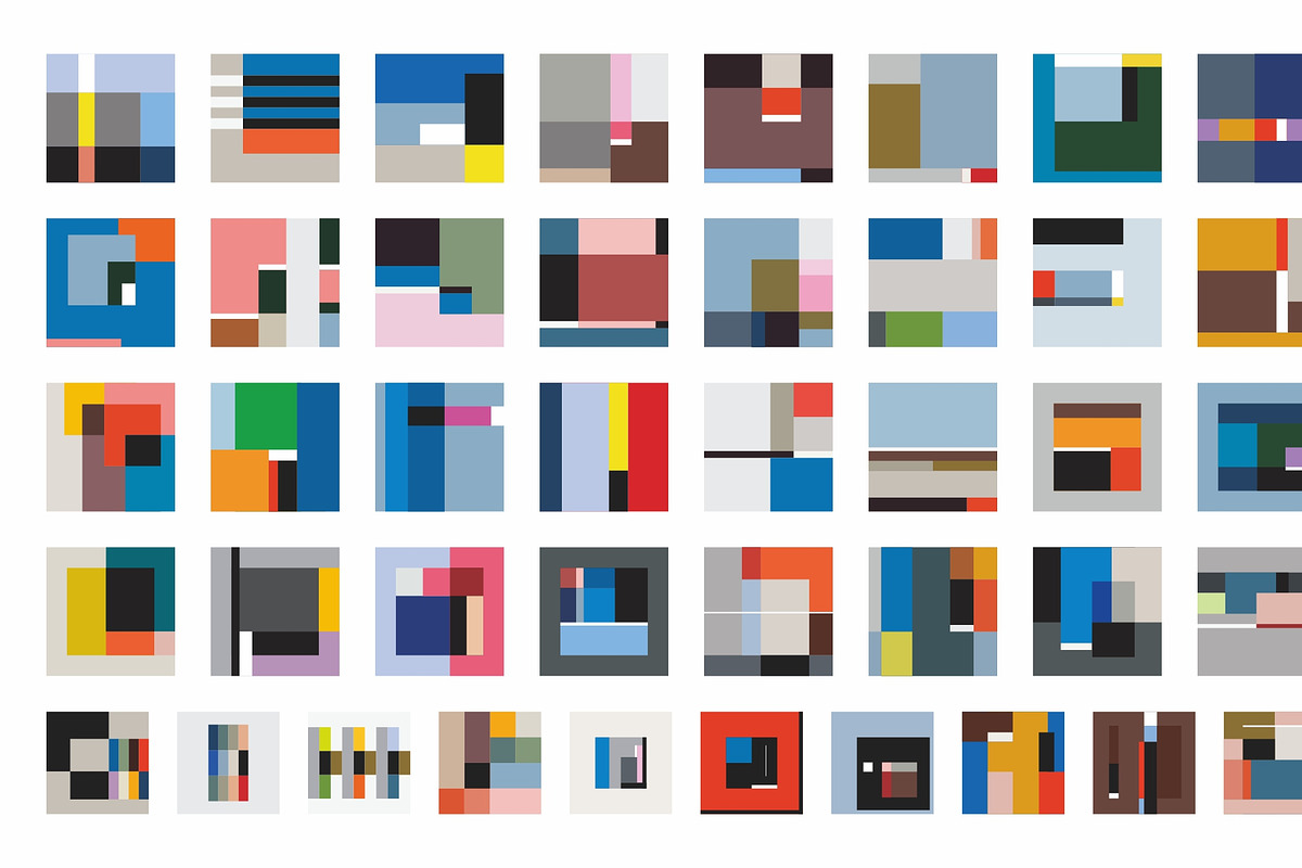 100 Bauhauss Wall Art, a Graphic by Firowerk (Photo 5 of 6)