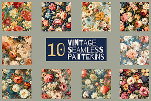 Vintage Floral Wallpaper Patterns