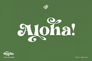 Dorris - Swirly Summer font family, a Slab Serif Font by creativemedialab (Thumbnail 5 of 18)