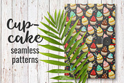 Cupcakes set & patterns, a Pattern Graphic by Primula`s shop (Thumbnail 6 of 7)