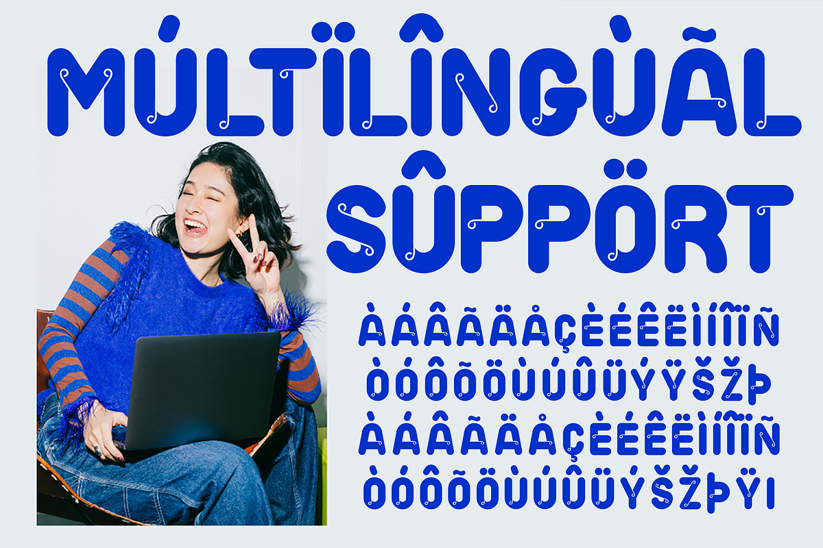 Bangoo – Modern Display Font, a Handwritten Font by overlaytemplates (Photo 5 of 5)