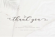 Nadia Script | Lovely Calligraphy, a Script Font by WDfont (Thumbnail 9 of 10)