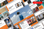 Ugalde – Fashion PowerPoint Template, a Presentation Template by kreatifreya (Thumbnail 1 of 5)