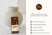 Canva Link in Bio Template, a Landing Page Template by Branding Babe Co. (Thumbnail 2 of 5)