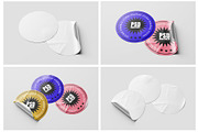 Round Sticker Label Mockup Set, a Merchandise Mockup by Remnand Studio (Thumbnail 9 of 9)