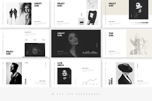 Stylish Minimal PowerPoint Template