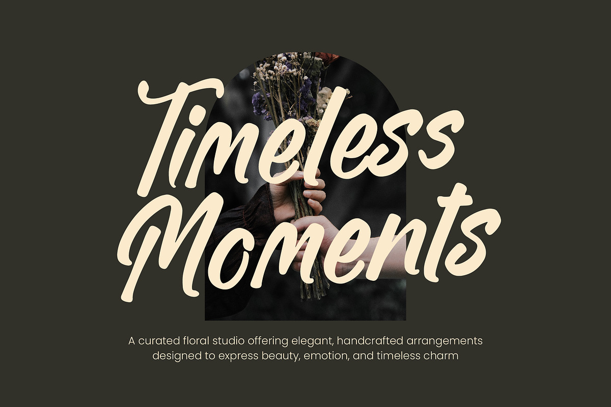 Homes Spaceline Bold Handwritten, a Script Font by Letterena Studios Script (Photo 3 of 15)
