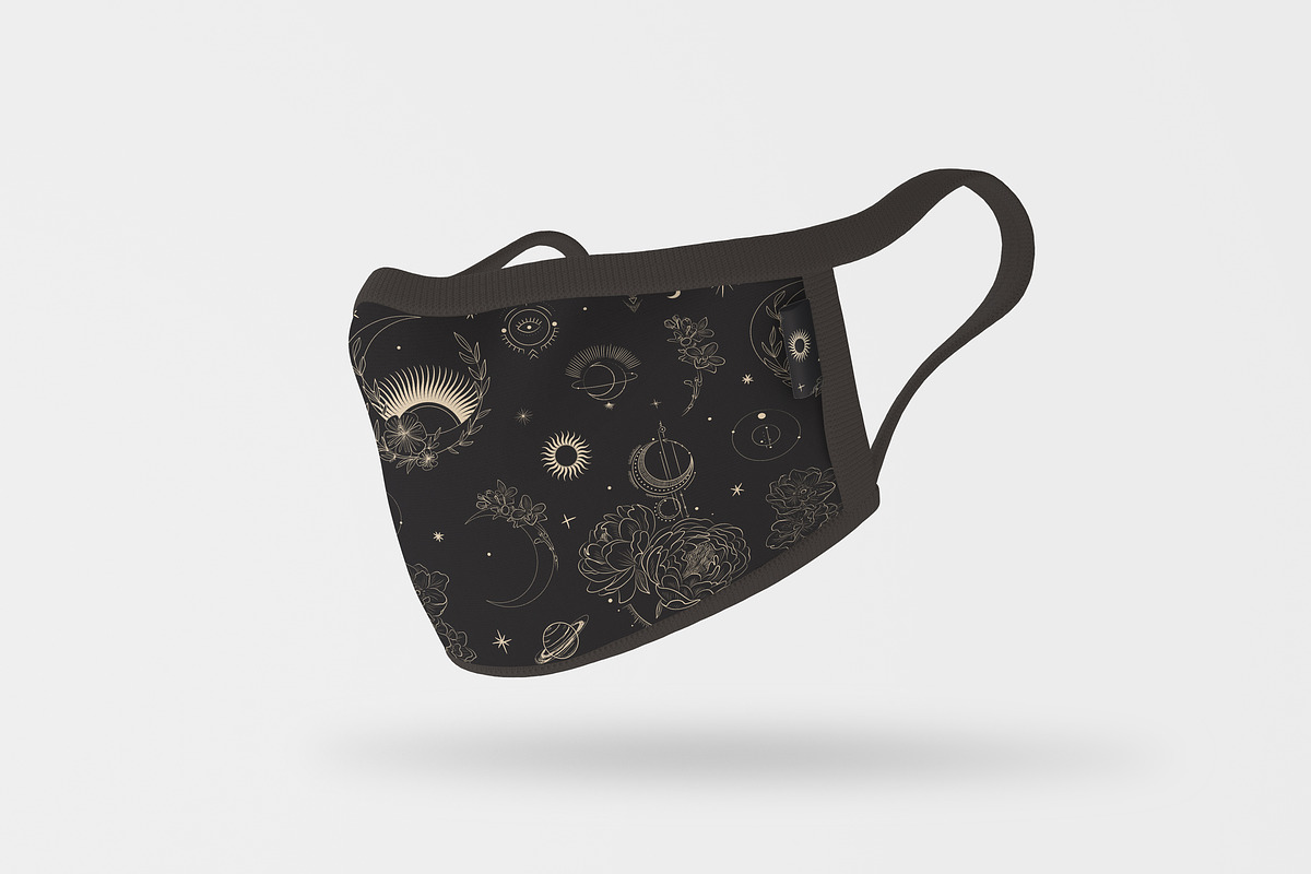 Cosmic esotericism. Seamless, an Illustration by Chikovnaya (Photo 4 of 4)