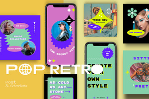 Pop Retro Canva Template