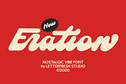 Eration Script, a Script Font by Letter Fresh (Thumbnail 13 of 13)