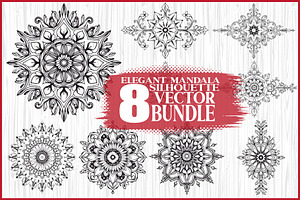 Mandala Laser Cut Designs, an Illustration by jahid234
