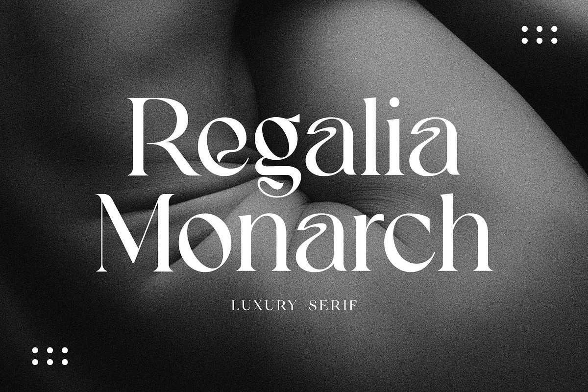 Regalia Monarch Luxury Serif Font, a Serif Font by UICreative (Photo 1 of 13)