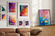 Abstract Alcohol Ink Art Collection, a Texture Graphic by O m N i  Studio (Thumbnail 7 of 21)