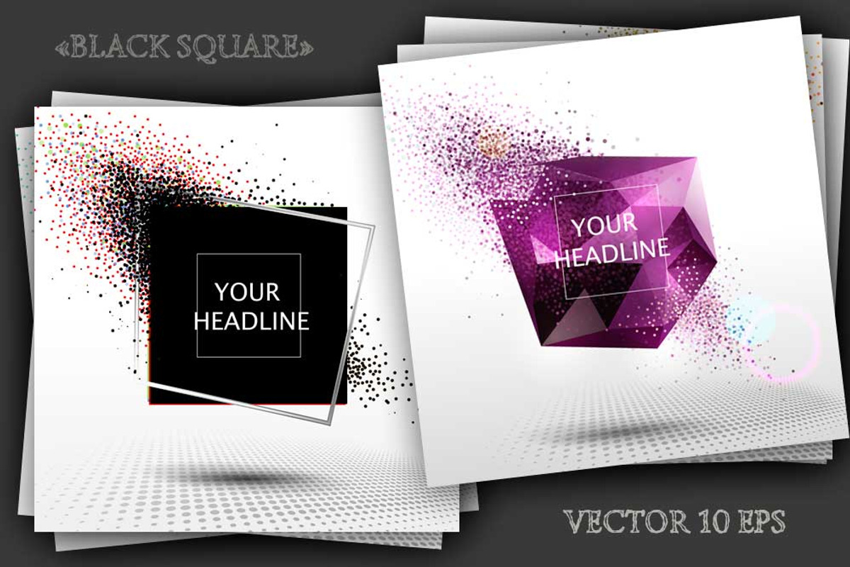 Set of abstract backgrounds, an Illustration by ARSCOR (Photo 3 of 5)