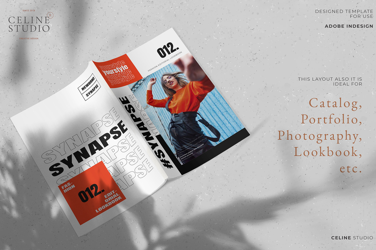 SYNAPSE Fashion Editorial Lookbook, a Magazine Template by Celine Studio (Photo 2 of 7)