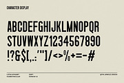 Hueber - Retro Condensed Sans, a Sans Serif Font by UppercapType (Thumbnail 8 of 8)