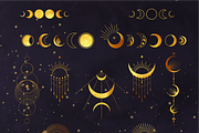 Mystical elements for tarot cards, a Decorative Illustration by Onceli*art (Thumbnail 3 of 13)