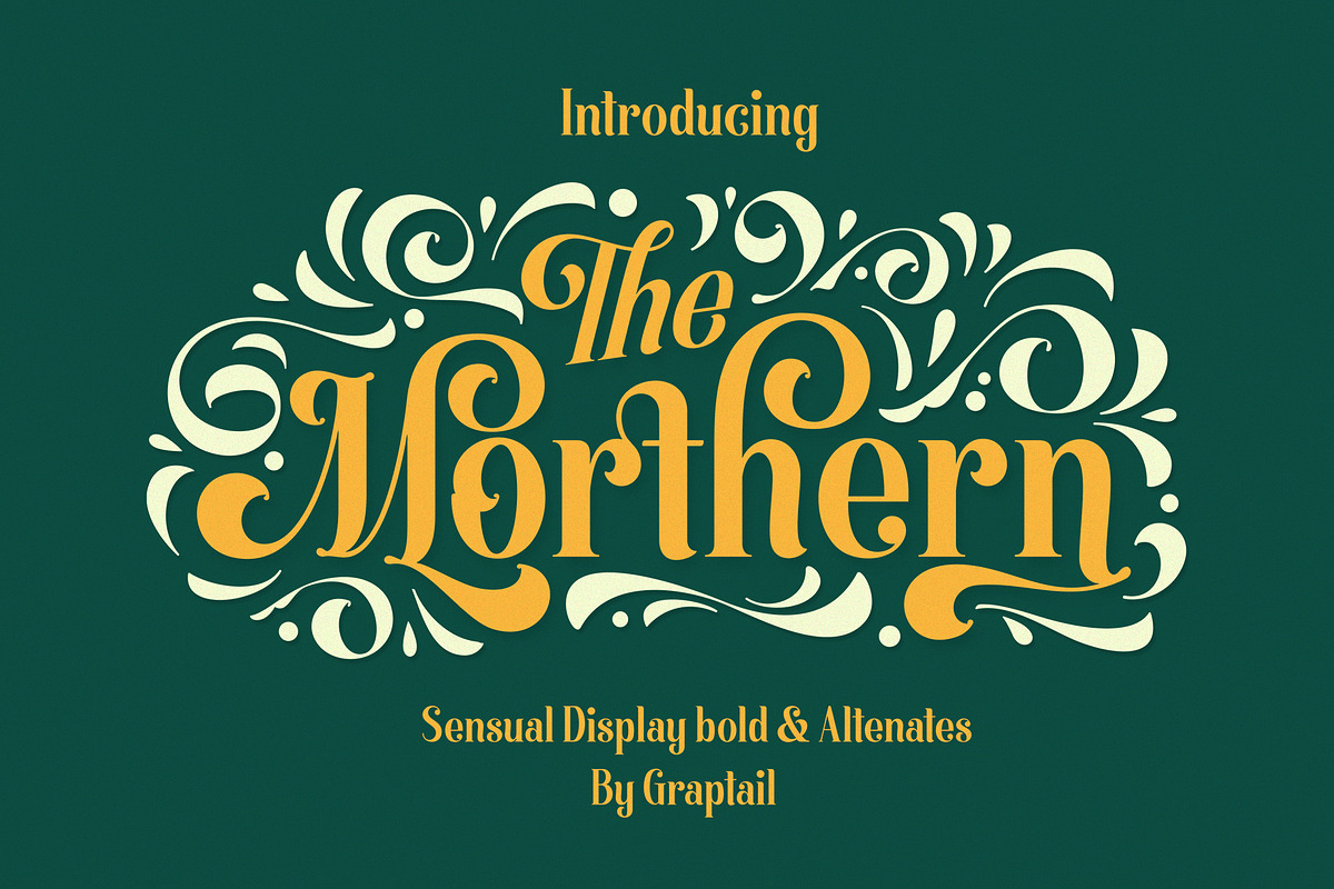 Morthern Font + Extras