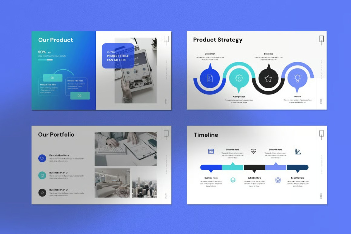 Business Presentation Template Keynote preview 4